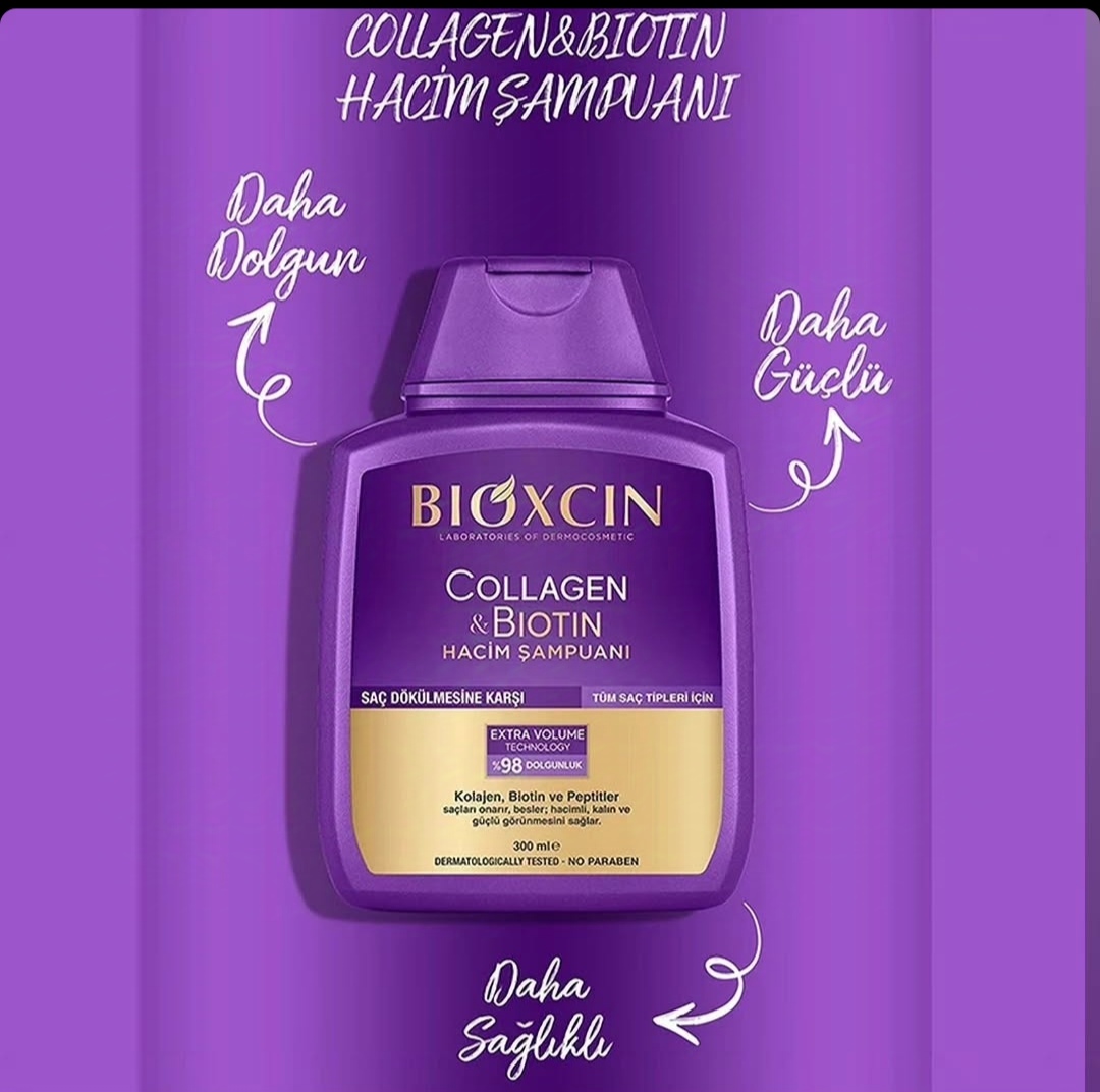 شامپو کلاژن بیوکسین BIOXCIN
